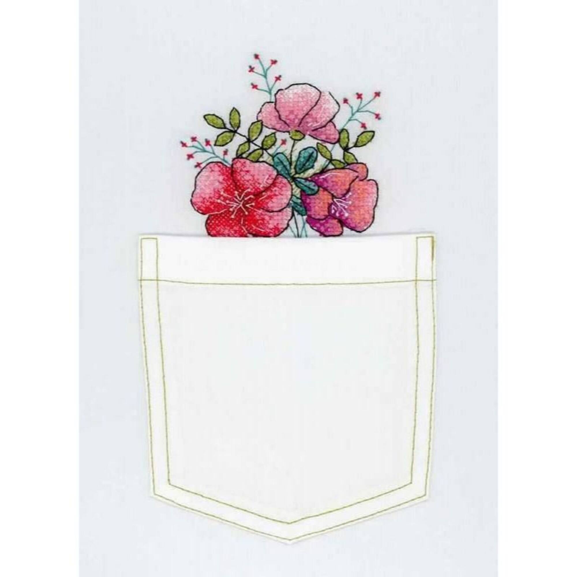 MP Studia Scarlet Charm Cross Stitch Kit